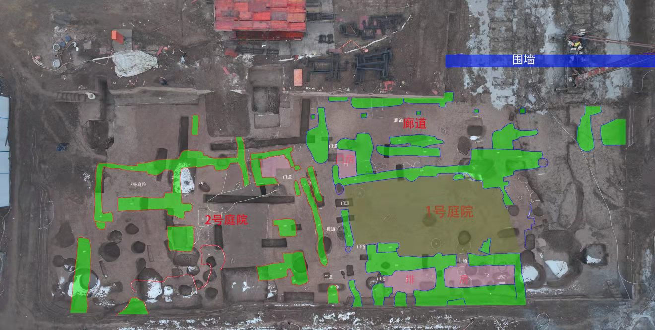 新鄉發現戰國至漢代大型院落建筑遺存